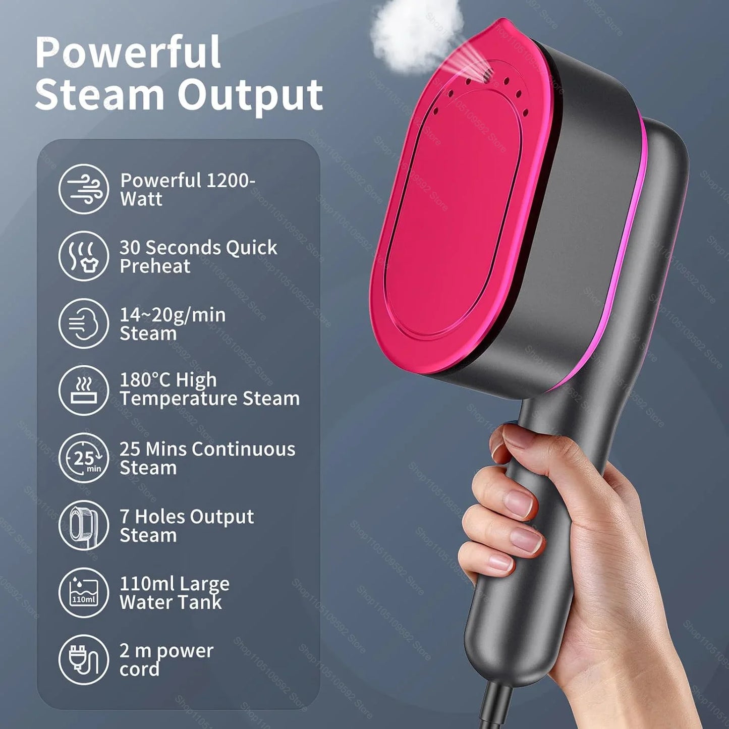Portable Clothes Steamer