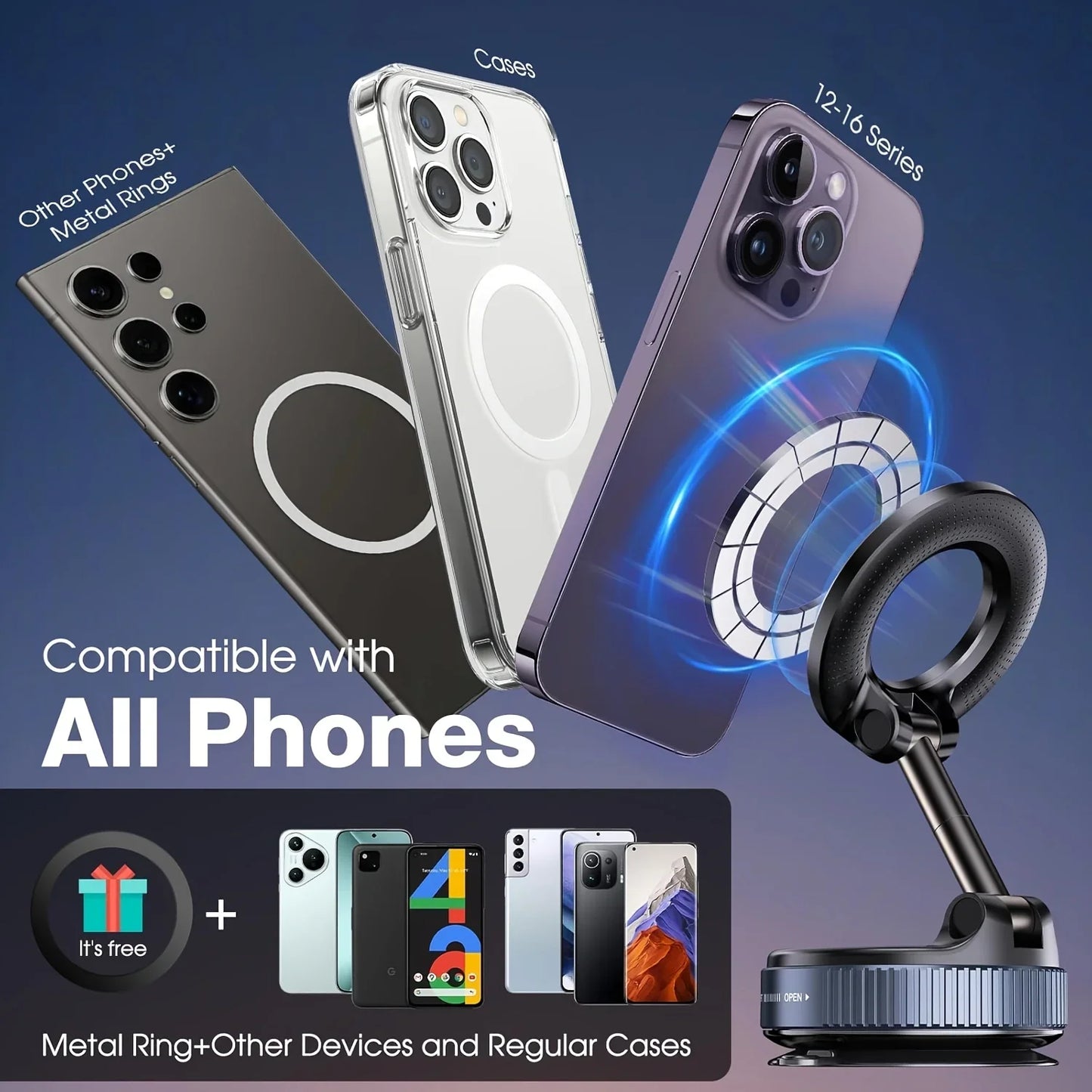 Pocket Magnetic Phone Mount