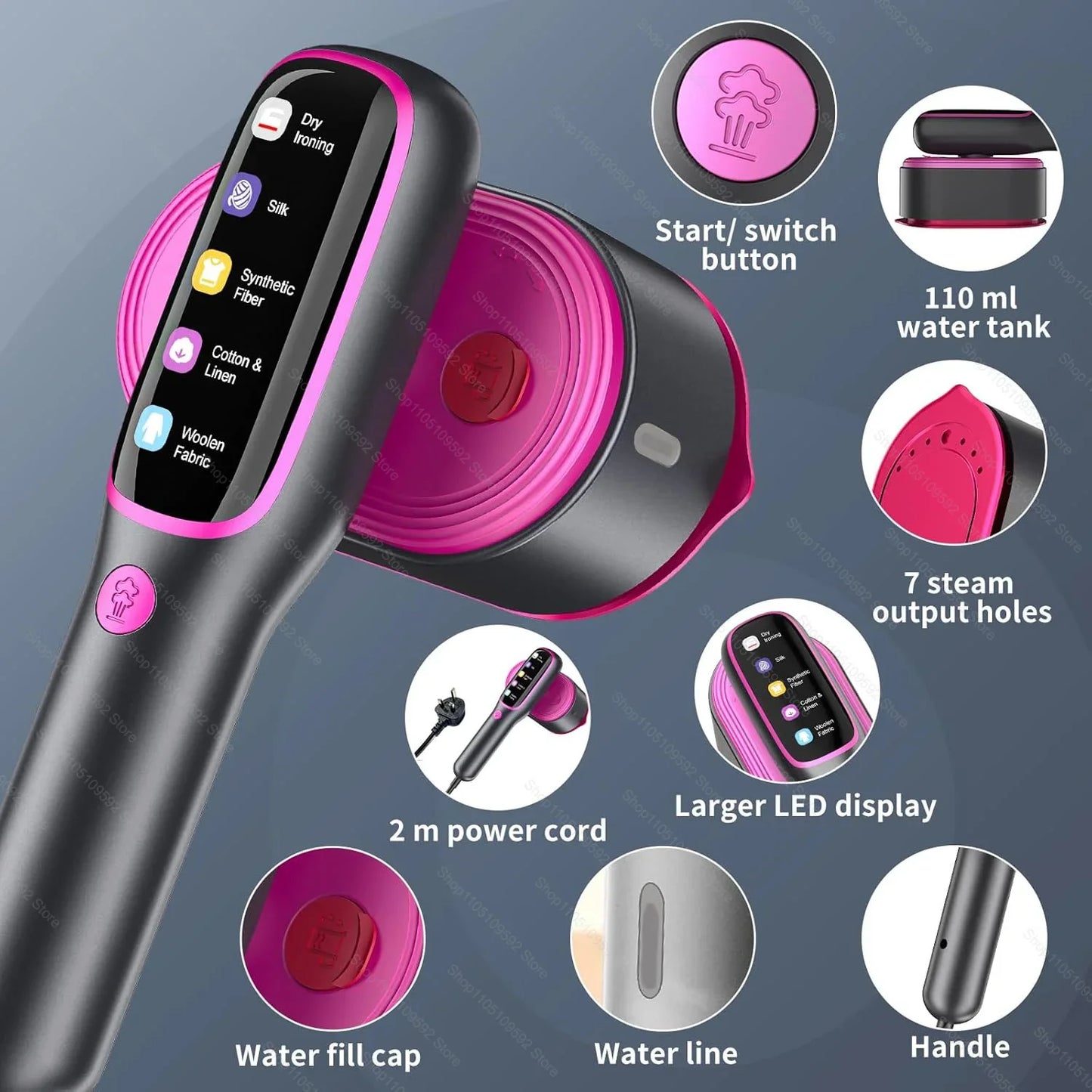 Portable Clothes Steamer